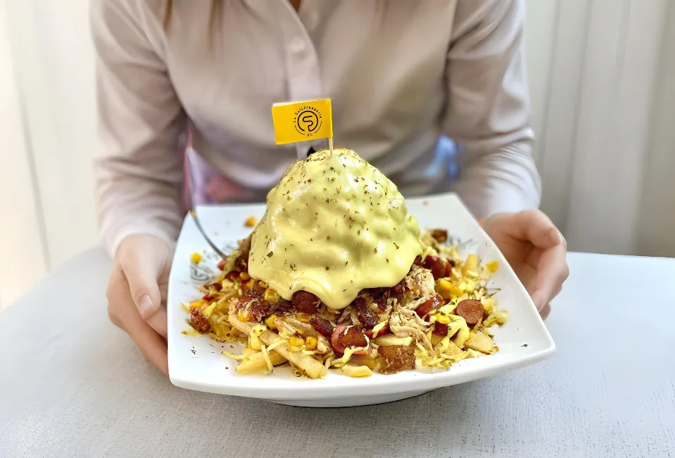 Salchipapas gourmet premium